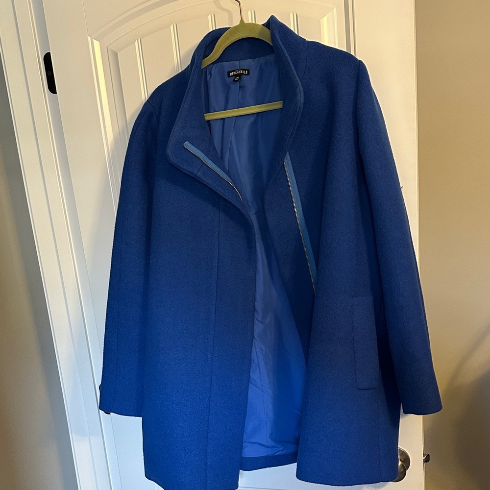 J. Crew Royal Blue Pea Coat
